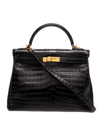 Matte Niloticus Crocodile Kelly II Retourne 32