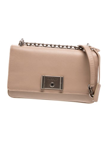 Saffiano Leather Shoulder Bag