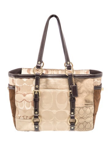 Coach Canvas Shoulder Bag