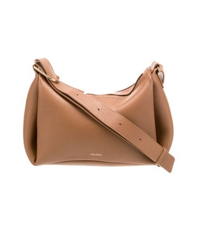 Polene Leather Shoulder Bag