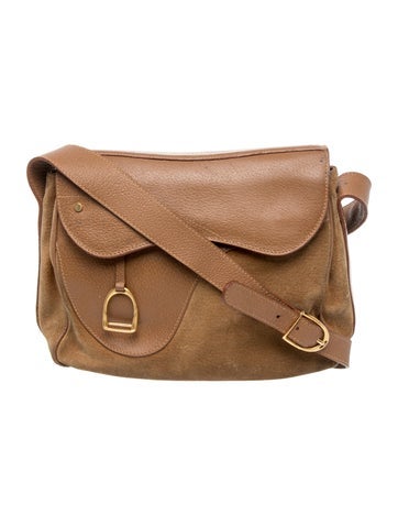 Vintage Saddle Crossbody Bag