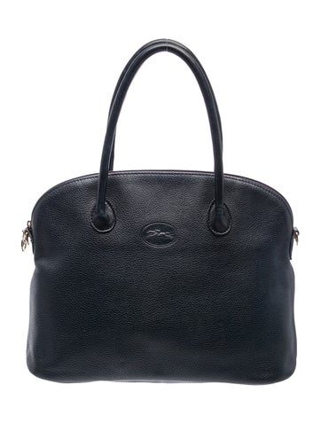Leather Top Handle Bag