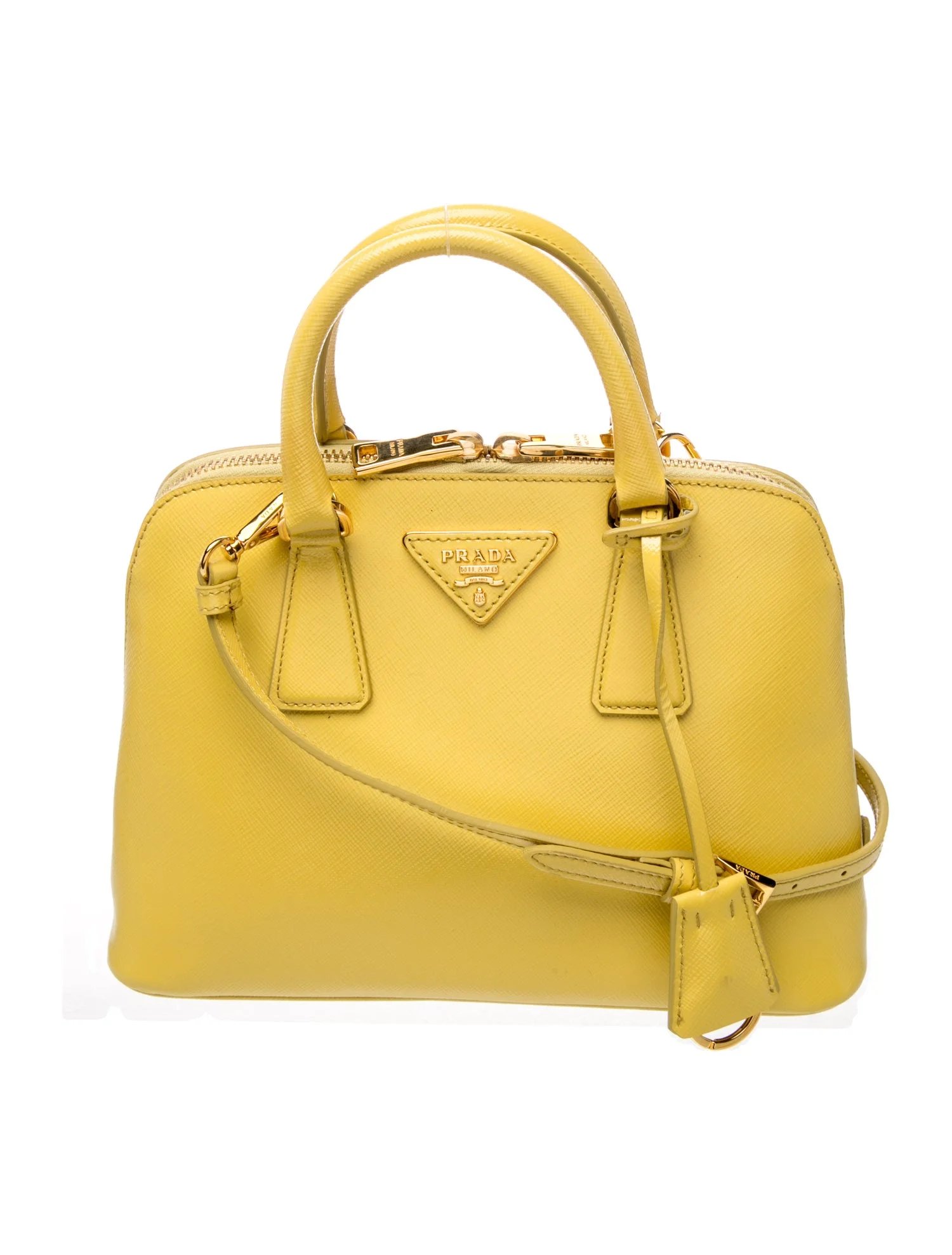 Saffiano Vernice Leather Promenade Small