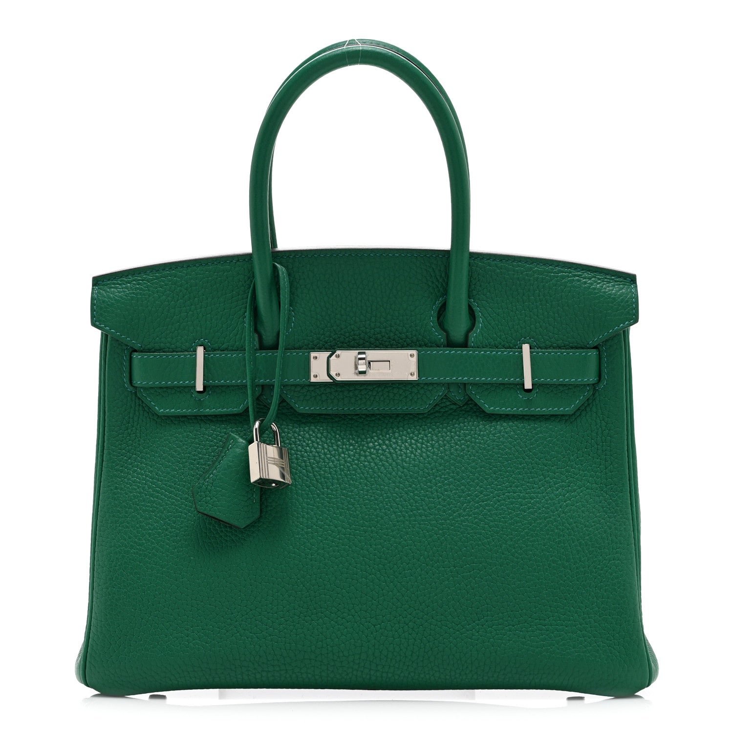 Hermes Hermes Togo Verso Birkin 30 Vert Vertigo Vert Fonce