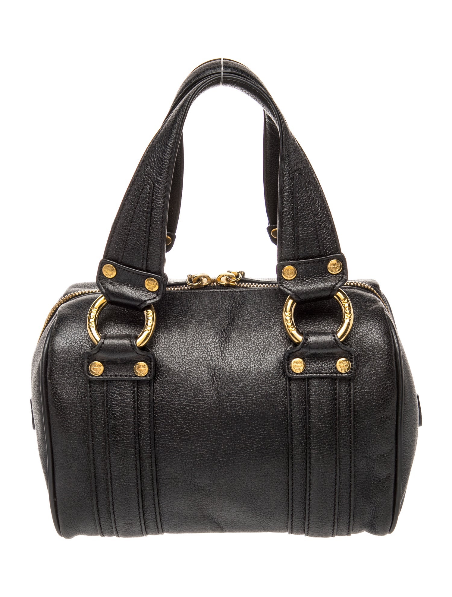 Leather Top Handle Bag