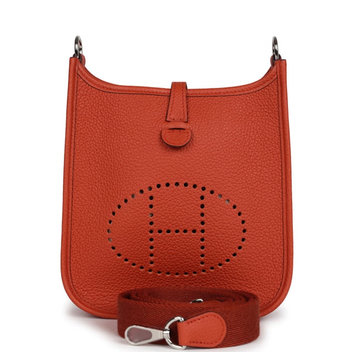 Hermes Hermes Evelyne TPM Terre Battue Maurice Palladium Hardware