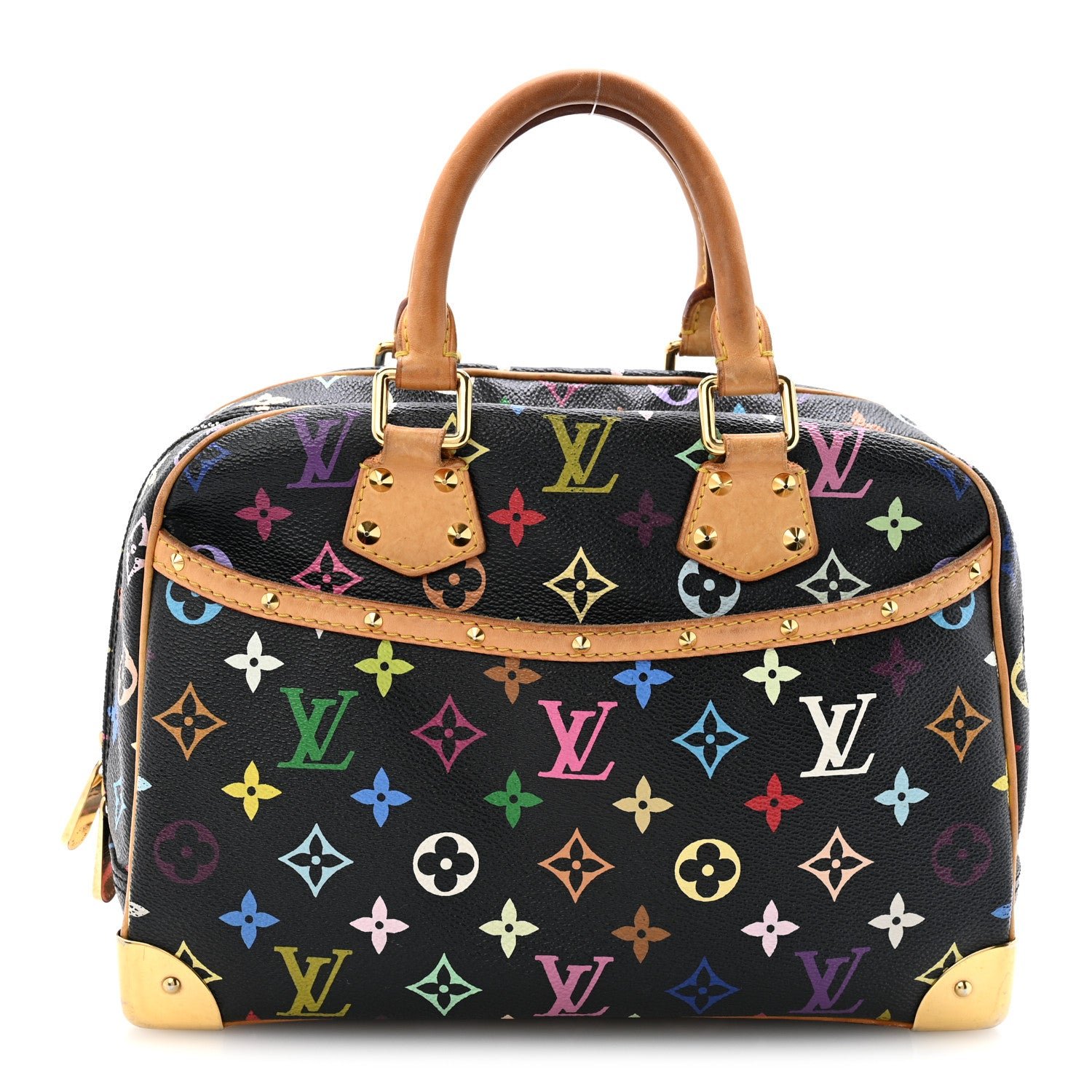 Louis Vuitton Monogram Multicolor Trouville Black