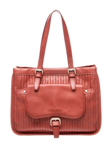 Leather Top Handle Bag