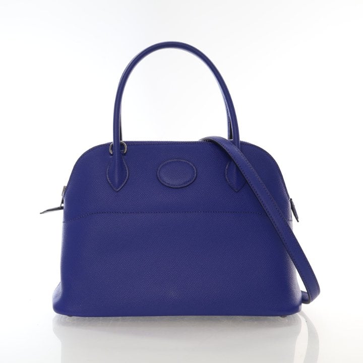 Hermes Hermes Bleu Electric Epsom Bolide 27