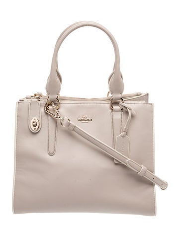 Leather Top Handle Bag