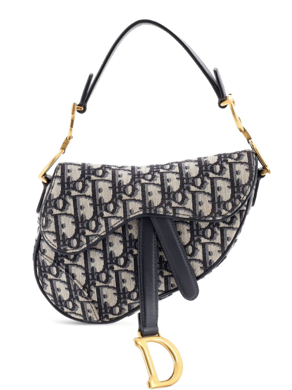 Dior Saddle Handbag Oblique Canvas Mini shoulder bag