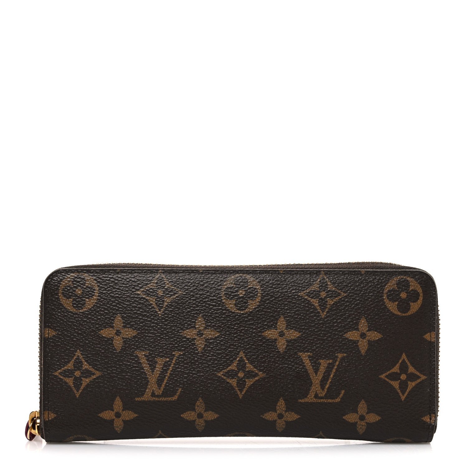 Louis Vuitton Monogram Clemence Wallet Fuchsia