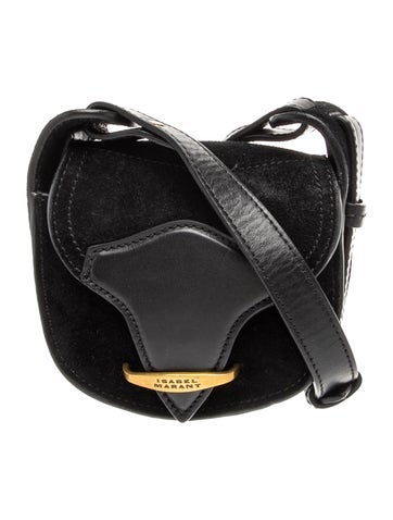 Suede Crossbody Bag