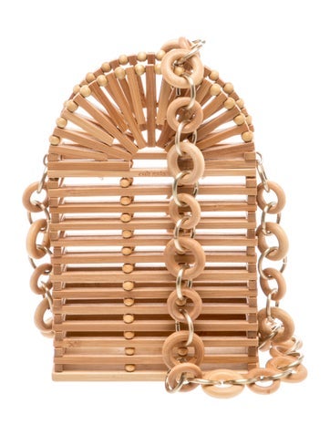 Cult Gaia Bamboo Bucket Bag