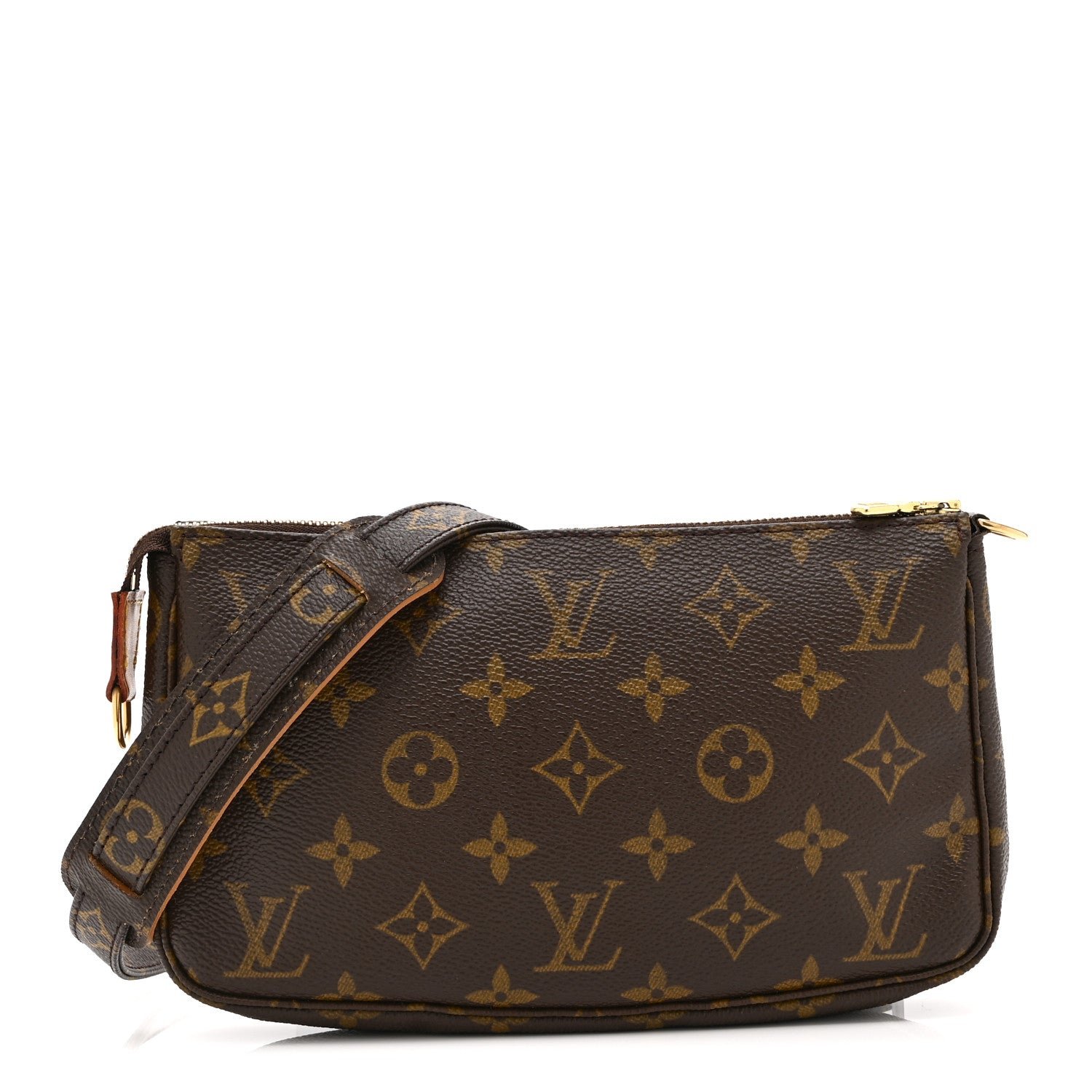 Louis Vuitton Monogram Accessories Pochette Long Strap