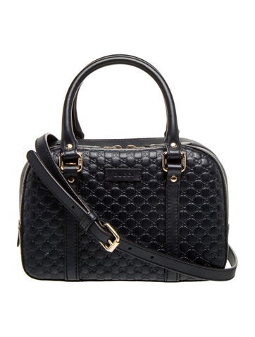 Microguccissima Top Handle Bag