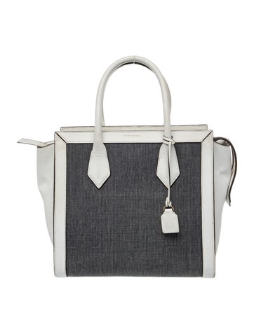Leather Top Handle Bag