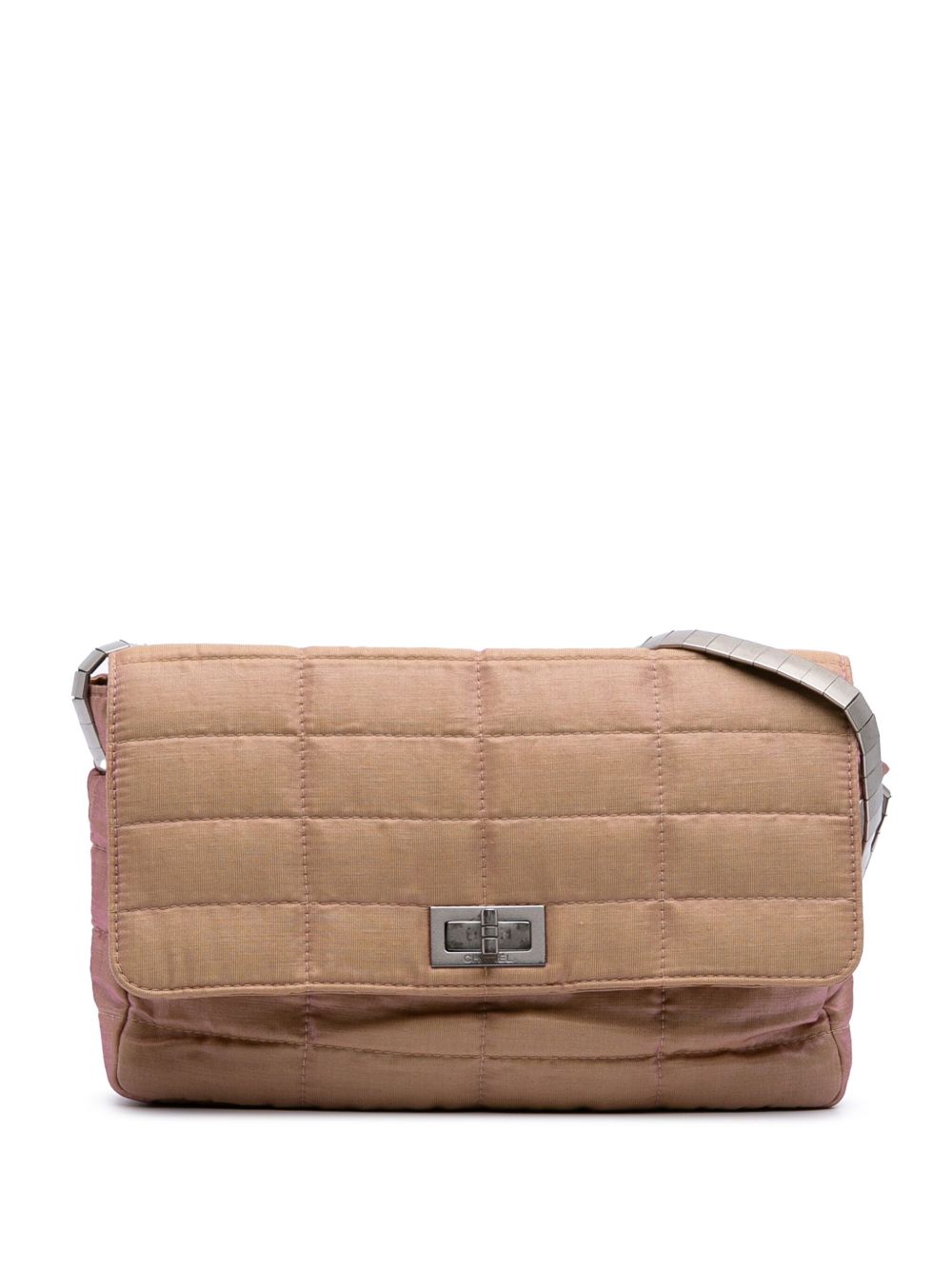 1997-1999 Quilted Iridescent Nylon Mademoiselle Flap shoulder bag
