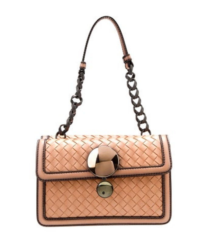 Bottega Veneta Veneta Intrecciato Top Handle Bag Small