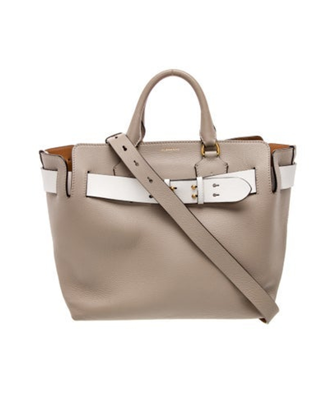 Burberry Leather Belt Tote