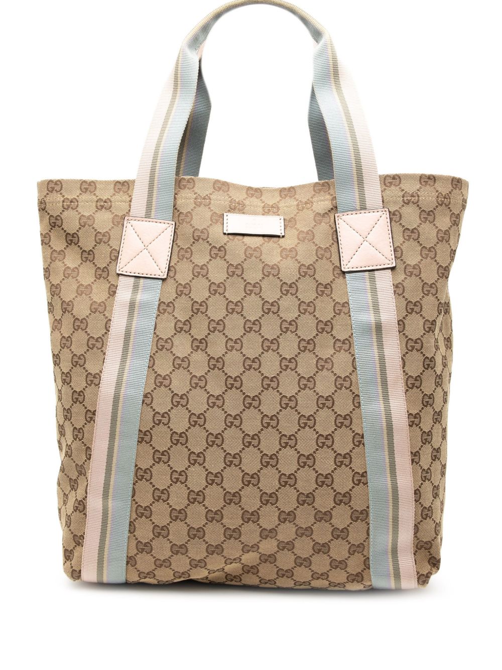 2000-2015 GG Canvas Web tote bag