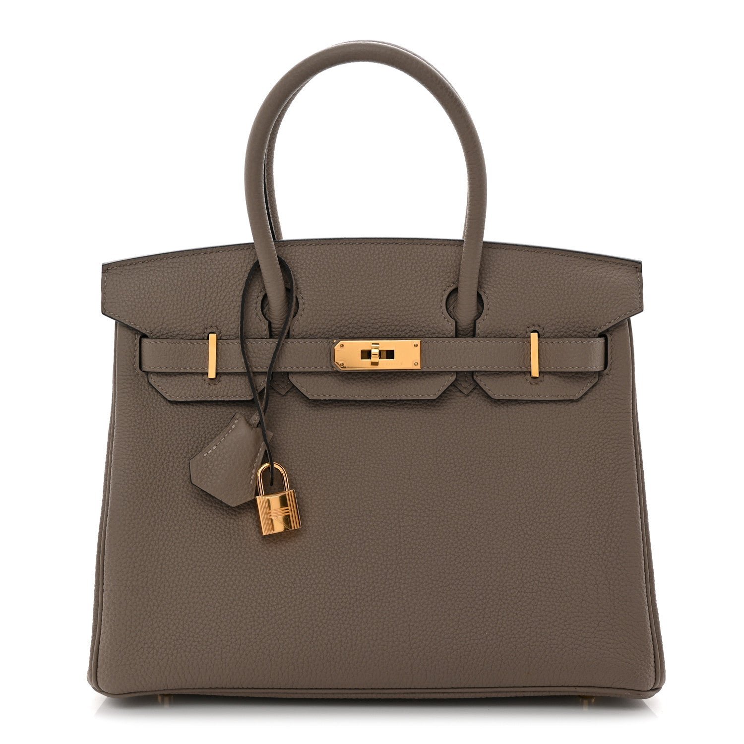 Hermes Togo BIRKIN 30 Gris Asphalte