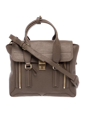 Leather Top Handle Bag