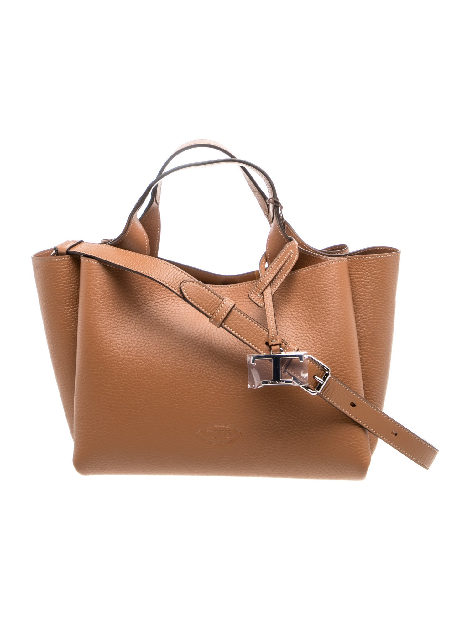 Leather Top Handle Bag w/ Tags