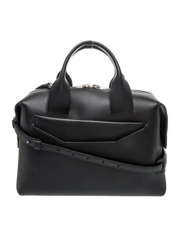 Leather Top Handle Bag