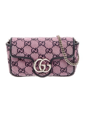 GG Canvas Marmont Super Mini