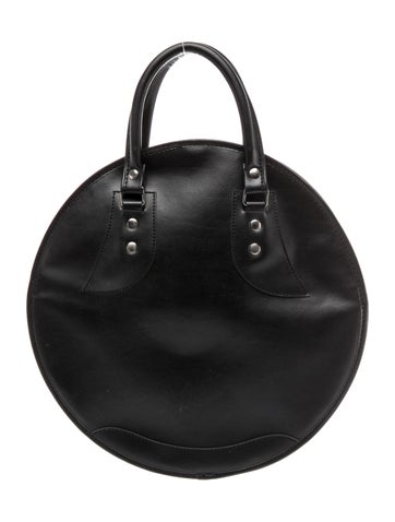 Comme des Garcons Vegan Leather Top Handle Bag