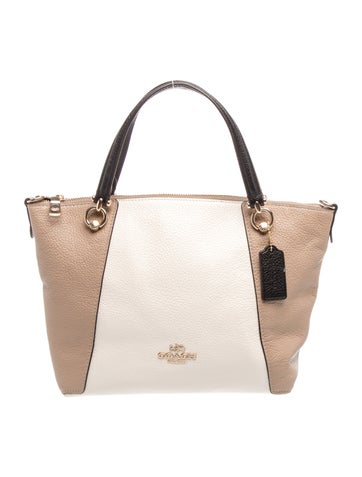 Leather Top Handle Bag