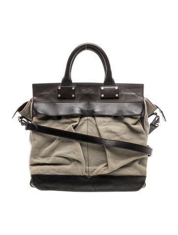 Leather Top Handle Bag