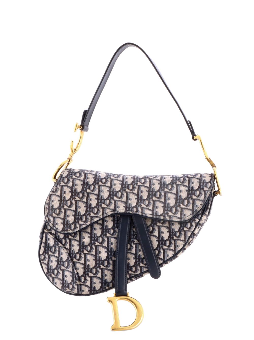 Saddle Handbag Oblique Canvas Medium shoulder bag