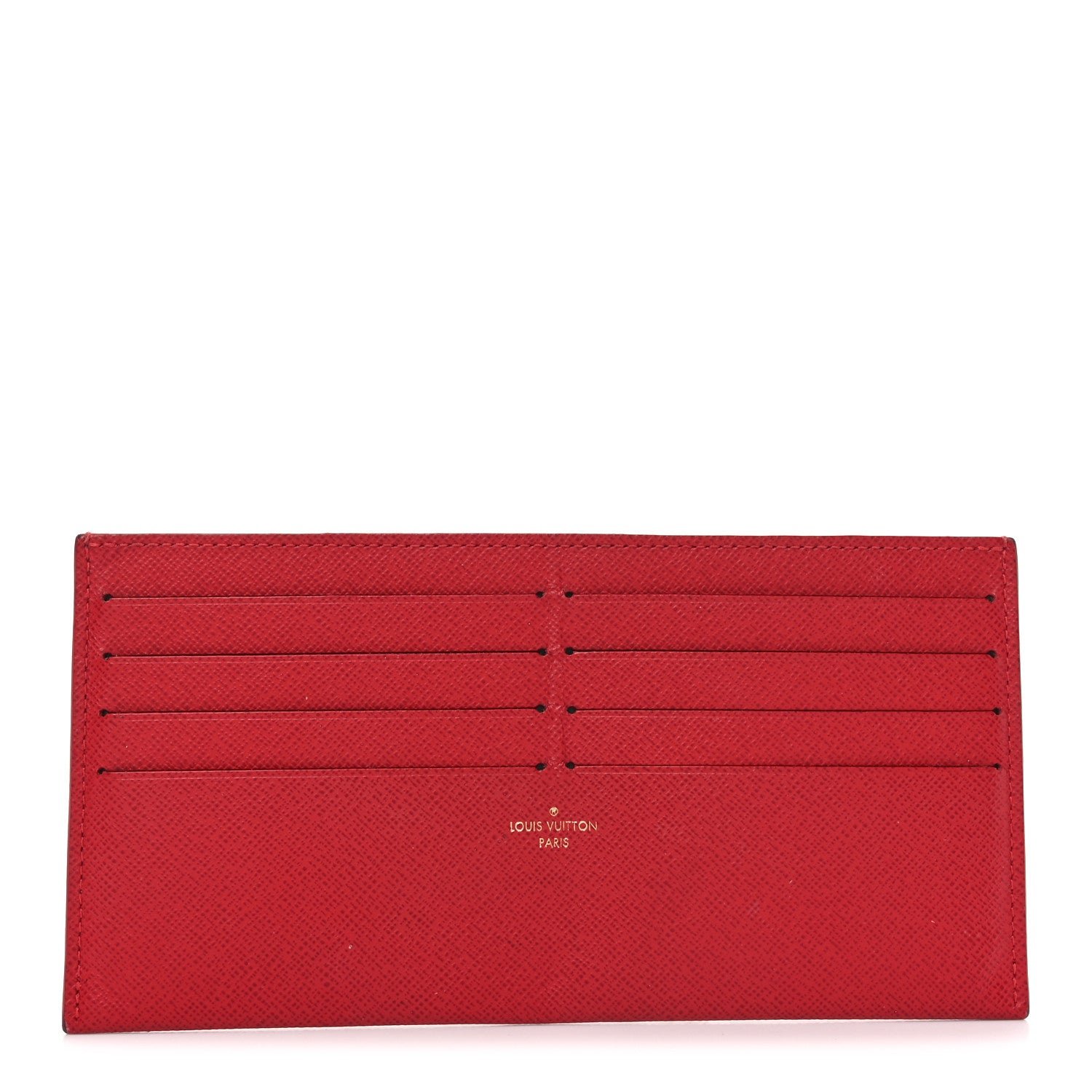 Louis Vuitton Calfskin Felicie Card Holder Insert Cherry