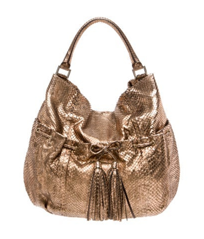 Anya Hindmarch Hindmarch Snakeskin Top Handle Bag