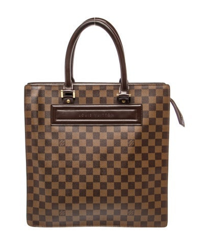 Louis Vuitton Vuitton Damier Ebene Venice Sac Plat Gm Vintage