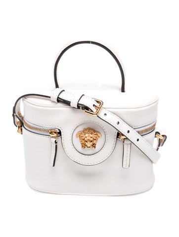 Versace Leather Top Handle Bag