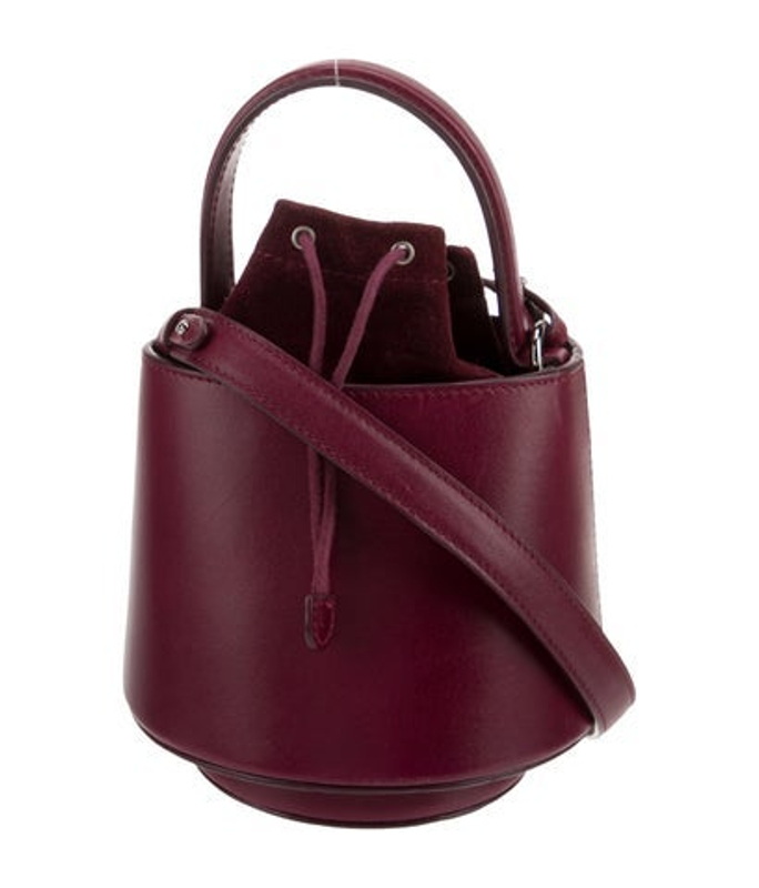 Mlouye Leather Bucket Bag