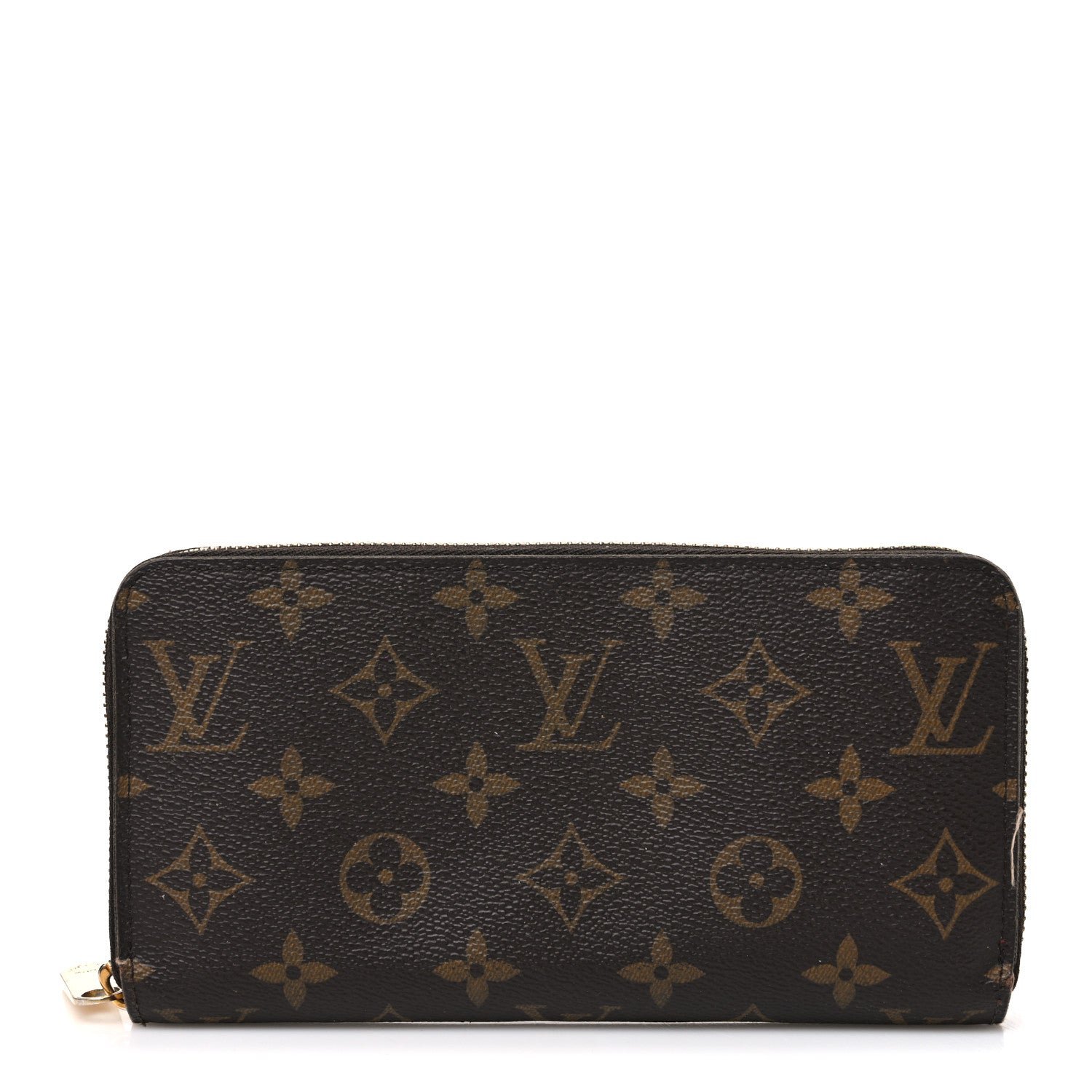 Louis Vuitton Monogram Zippy Wallet Coquelicot