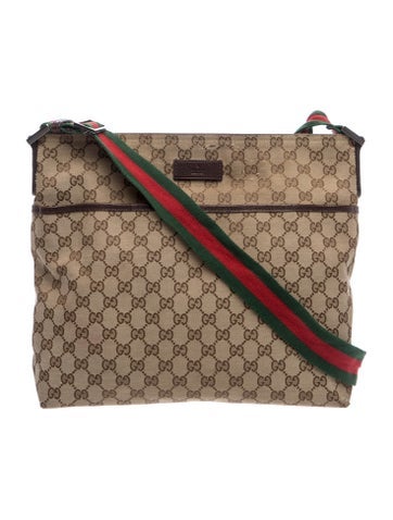 GG Canvas Messenger Bag