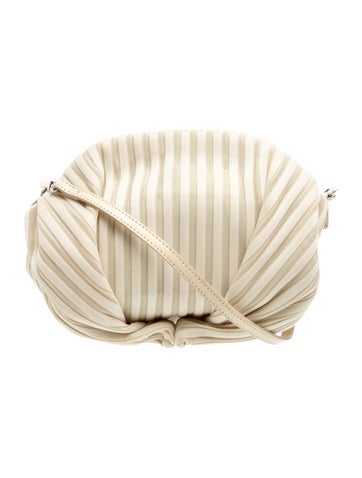 Issey Miyake Leather Shoulder Bag
