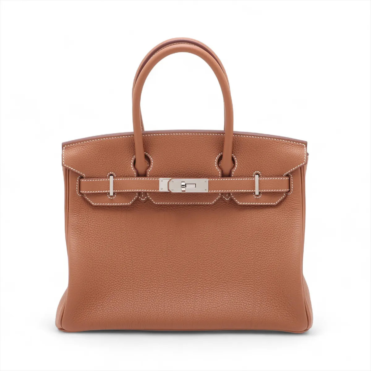 Hermès Birkin 30 Le Tournay Togo Gold Silver Metal Fittings