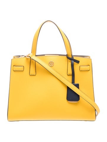 Leather Top Handle Bag