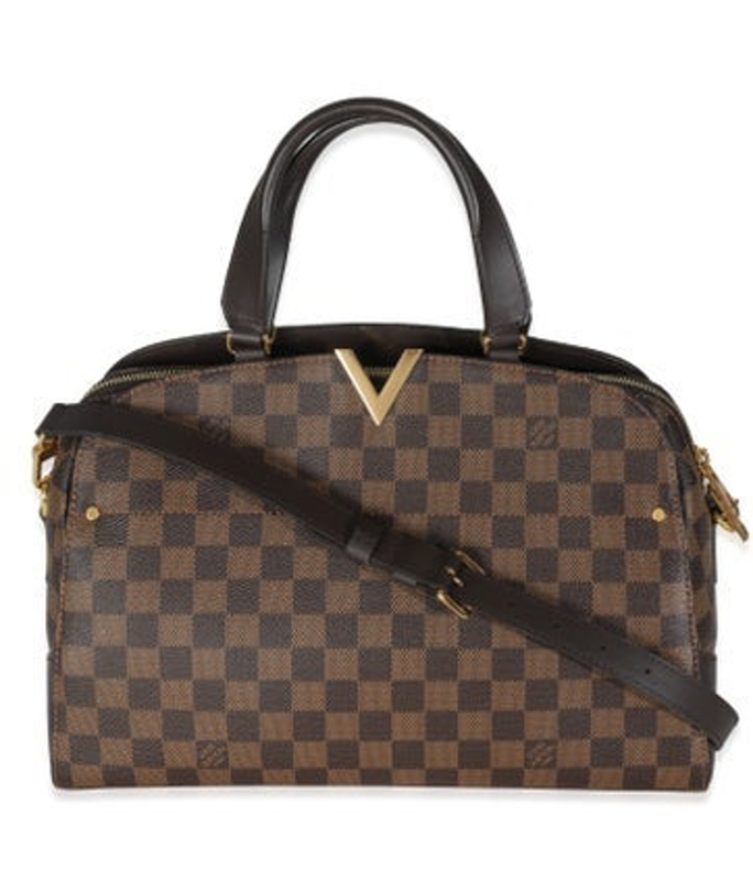 Louis Vuitton Vuitton Damier Ebene Kensington Bowling Bag