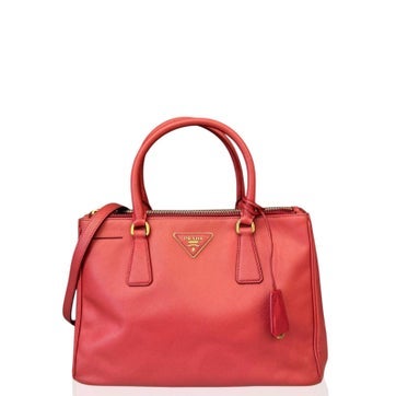 Saffiano Lux Leather Tote Medium