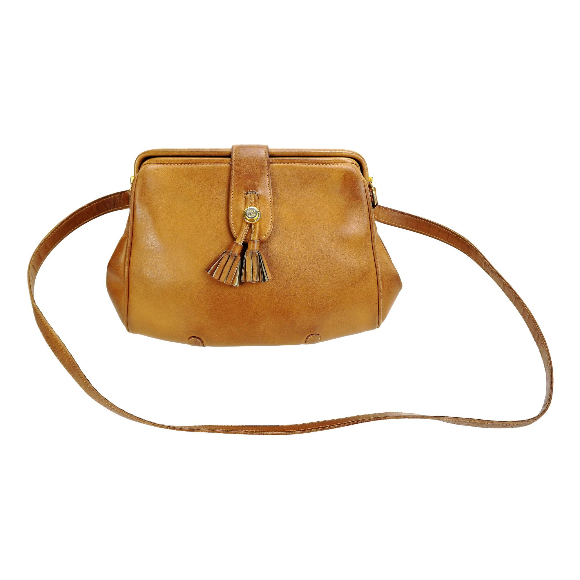 Leather crossbody bag