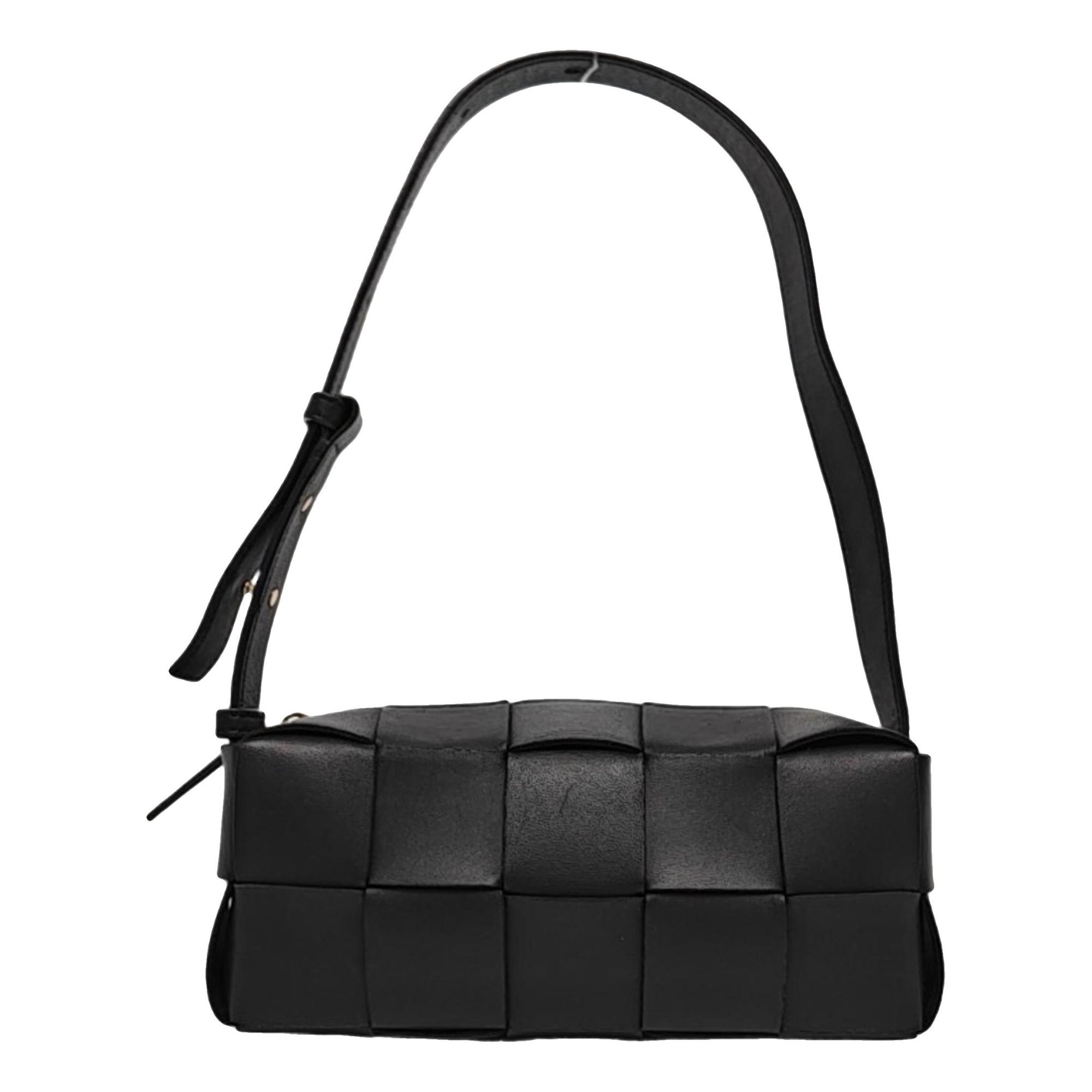 Brick Cassette leather handbag