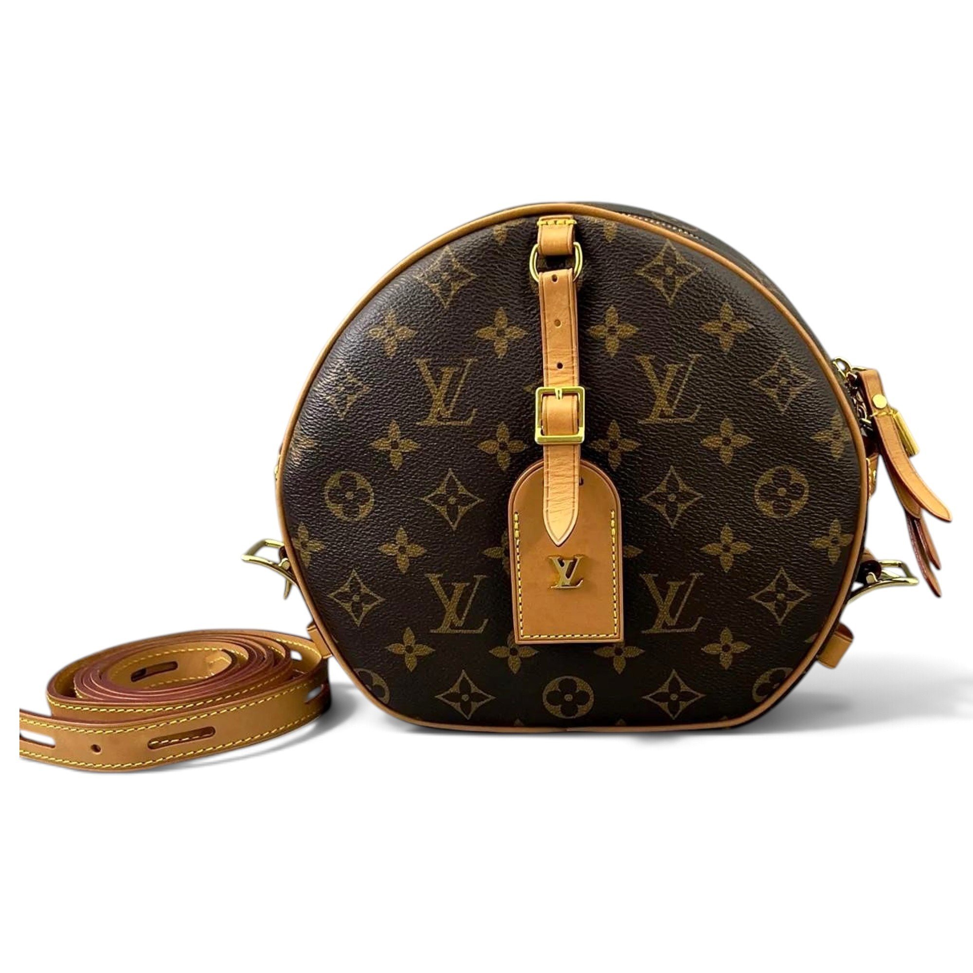 Boîte chapeau souple leather crossbody bag