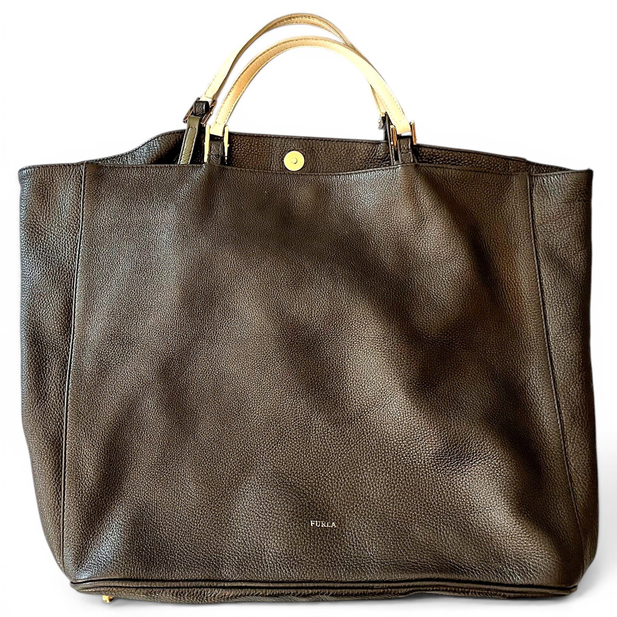 Leather handbag